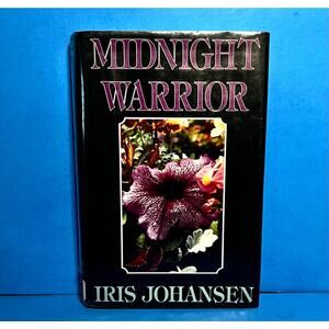 Midnight Warrior by Iris Johansen Hardcover Large Print Romance 1994 G.K. Hall